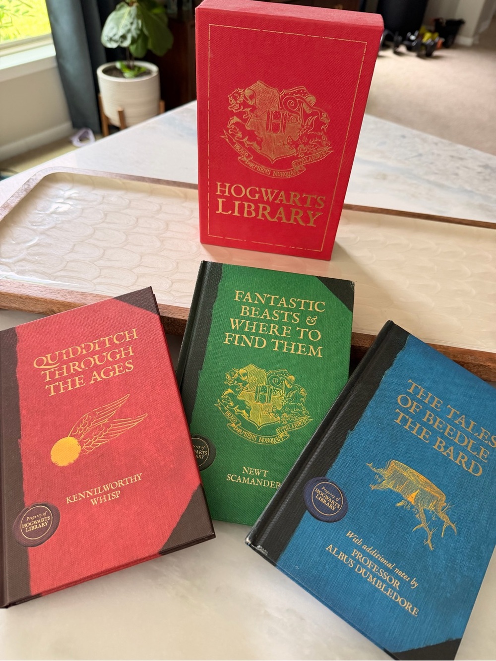 Hogwarts Library 📚 3 Book Box Set - 1st Edition